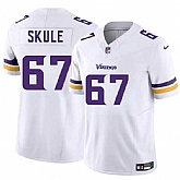 Men & Women & Youth Minnesota Vikings #67 Justin Skule White 2025 F.U.S.E. Vapor Untouchable Limited Stitched Jersey,baseball caps,new era cap wholesale,wholesale hats